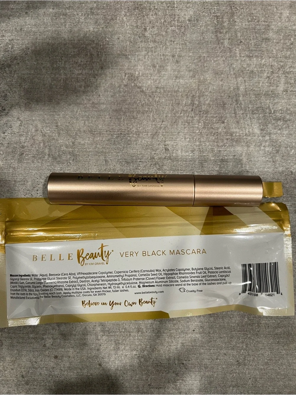 Belle Beauty by Kim Gravel Mascara Tube